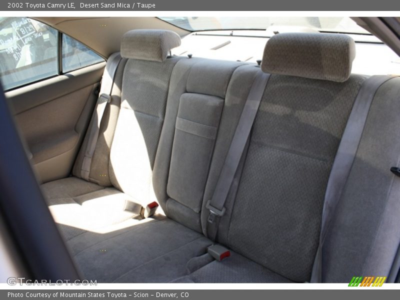 Desert Sand Mica / Taupe 2002 Toyota Camry LE