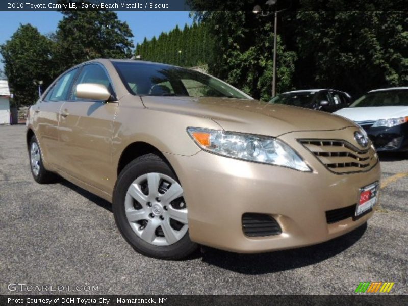 Sandy Beach Metallic / Bisque 2010 Toyota Camry LE