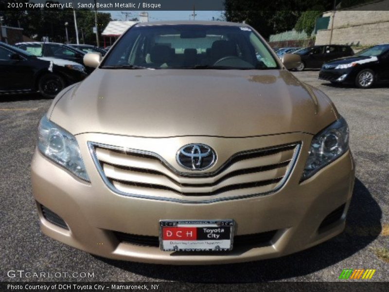 Sandy Beach Metallic / Bisque 2010 Toyota Camry LE