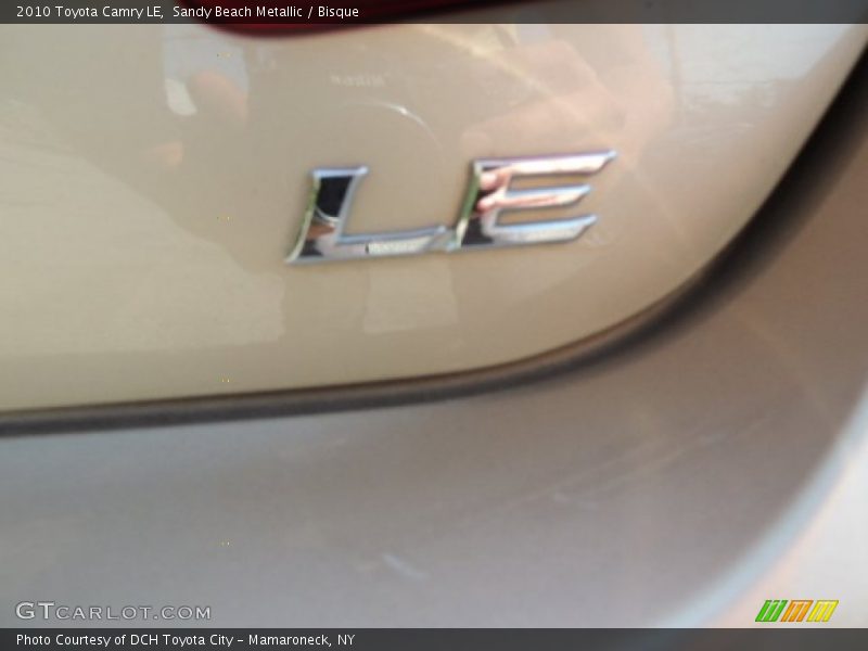 Sandy Beach Metallic / Bisque 2010 Toyota Camry LE