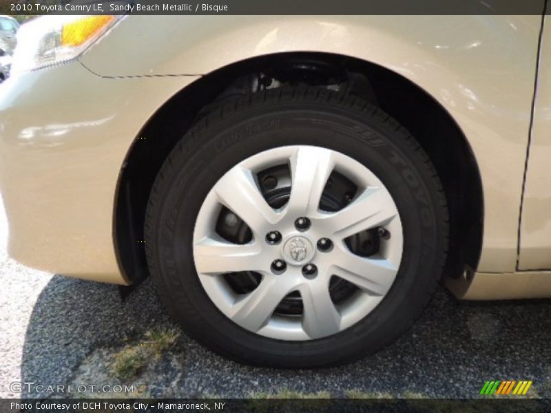 Sandy Beach Metallic / Bisque 2010 Toyota Camry LE