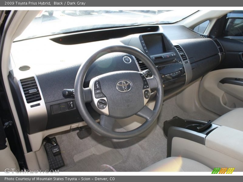 Black / Dark Gray 2009 Toyota Prius Hybrid