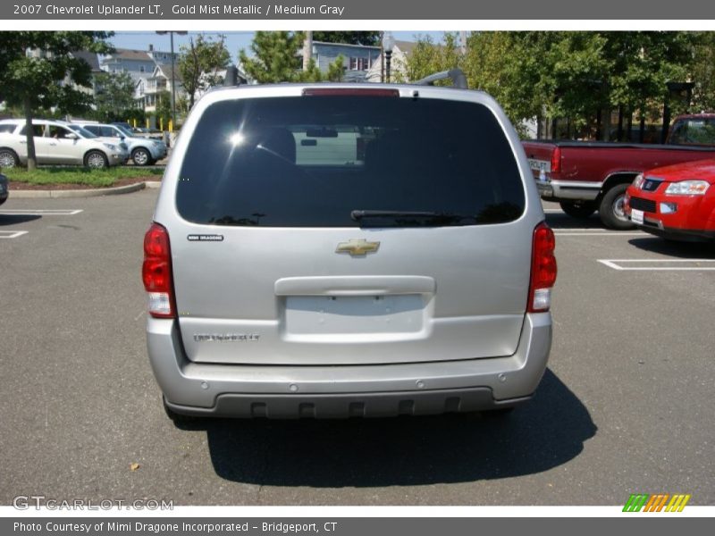 Gold Mist Metallic / Medium Gray 2007 Chevrolet Uplander LT