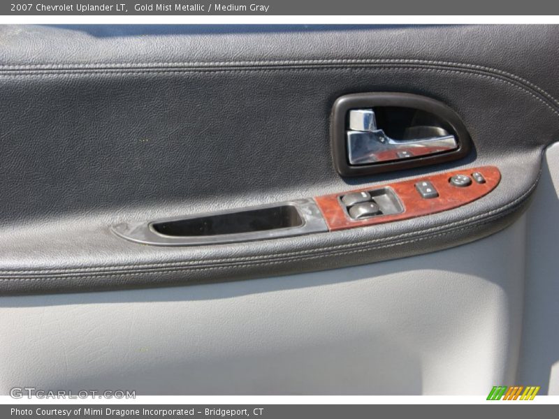 Gold Mist Metallic / Medium Gray 2007 Chevrolet Uplander LT