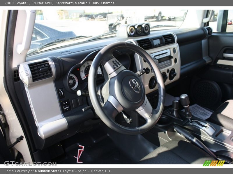 Sandstorm Metallic / Dark Charcoal 2008 Toyota FJ Cruiser 4WD