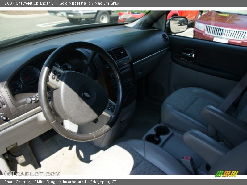 Gold Mist Metallic / Medium Gray 2007 Chevrolet Uplander LT