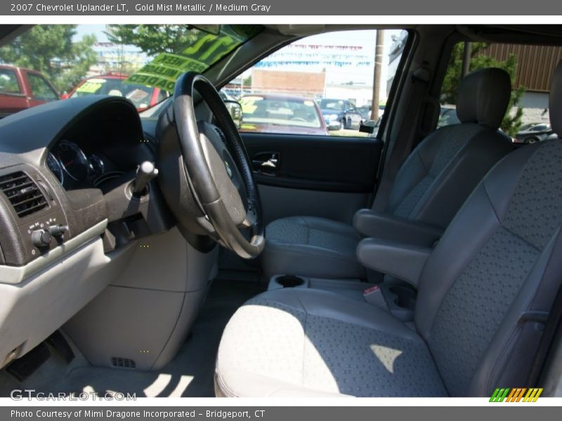Gold Mist Metallic / Medium Gray 2007 Chevrolet Uplander LT