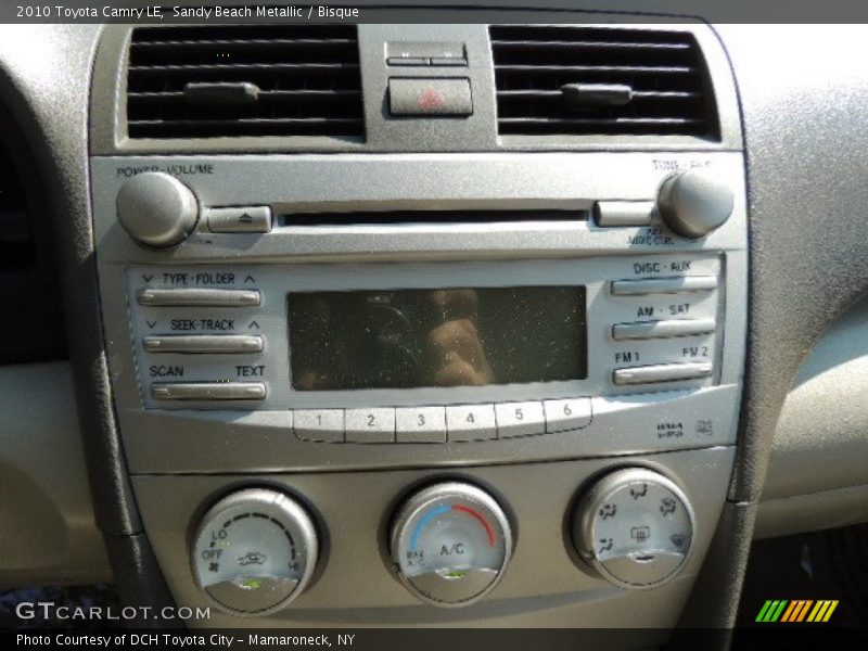 Sandy Beach Metallic / Bisque 2010 Toyota Camry LE