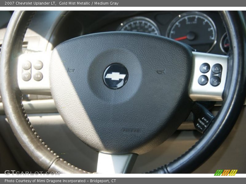 Gold Mist Metallic / Medium Gray 2007 Chevrolet Uplander LT