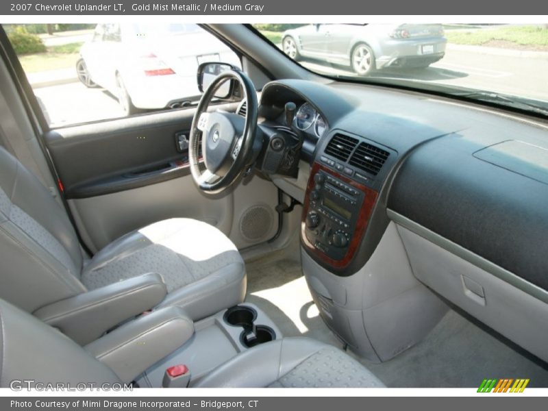 Gold Mist Metallic / Medium Gray 2007 Chevrolet Uplander LT
