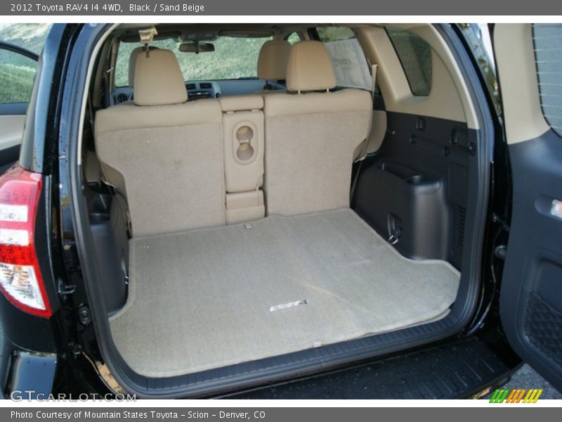 Black / Sand Beige 2012 Toyota RAV4 I4 4WD