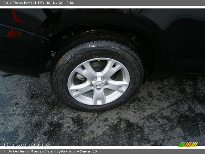 Black / Sand Beige 2012 Toyota RAV4 I4 4WD