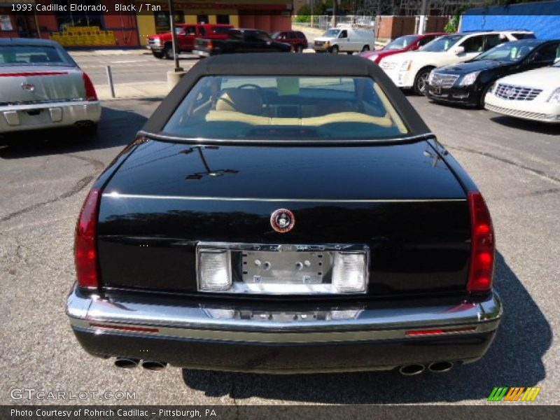 Black / Tan 1993 Cadillac Eldorado