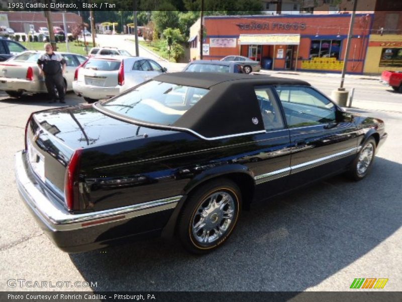 Black / Tan 1993 Cadillac Eldorado