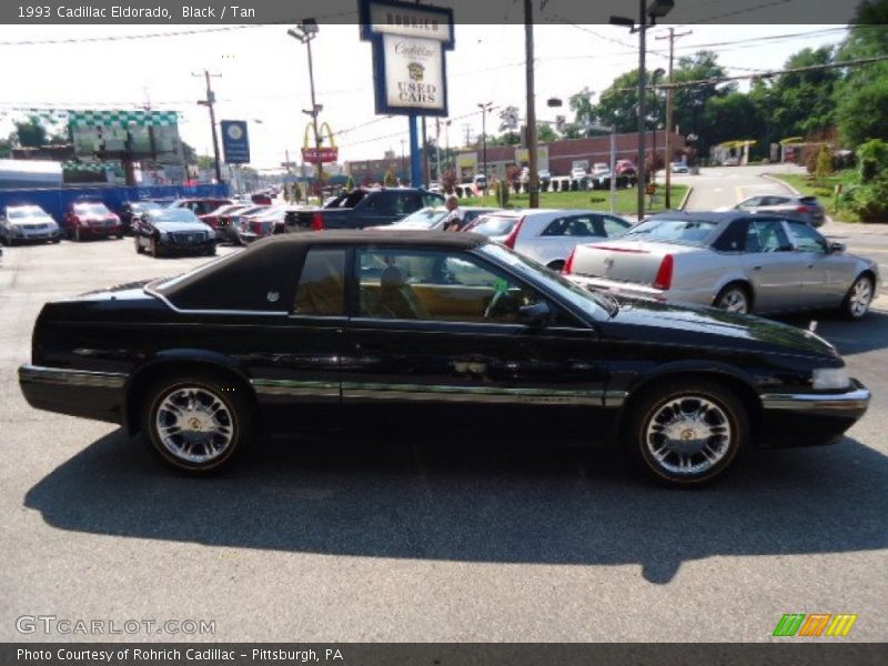 Black / Tan 1993 Cadillac Eldorado