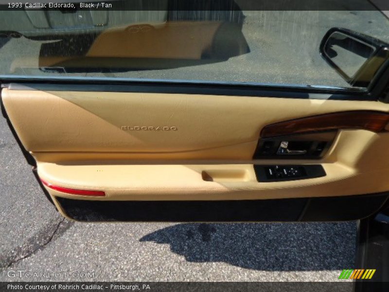 Black / Tan 1993 Cadillac Eldorado