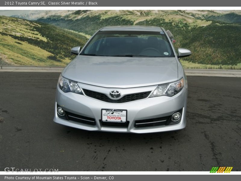 Classic Silver Metallic / Black 2012 Toyota Camry SE