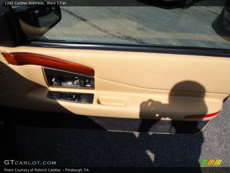 Black / Tan 1993 Cadillac Eldorado