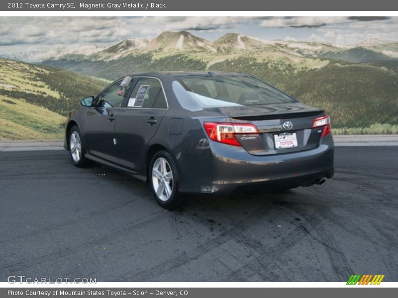 Magnetic Gray Metallic / Black 2012 Toyota Camry SE