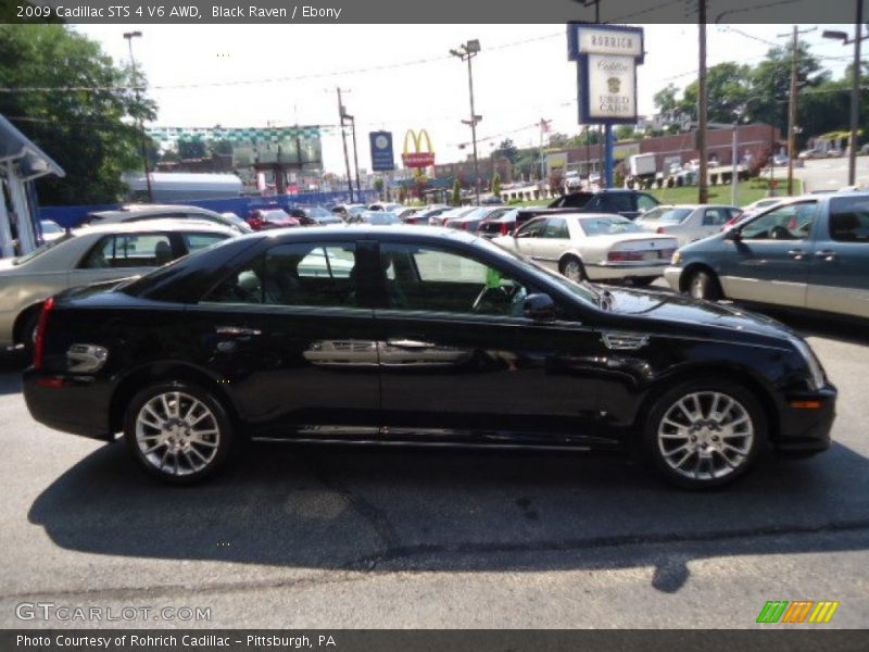 Black Raven / Ebony 2009 Cadillac STS 4 V6 AWD