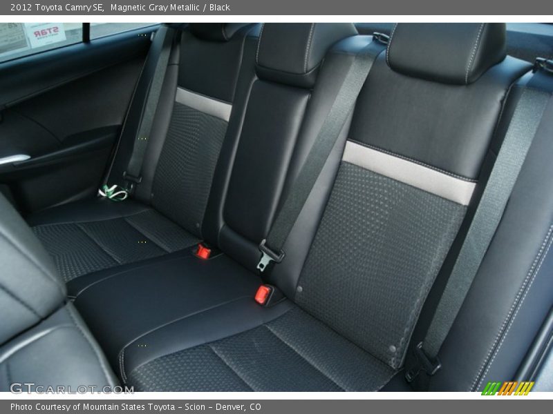 Magnetic Gray Metallic / Black 2012 Toyota Camry SE