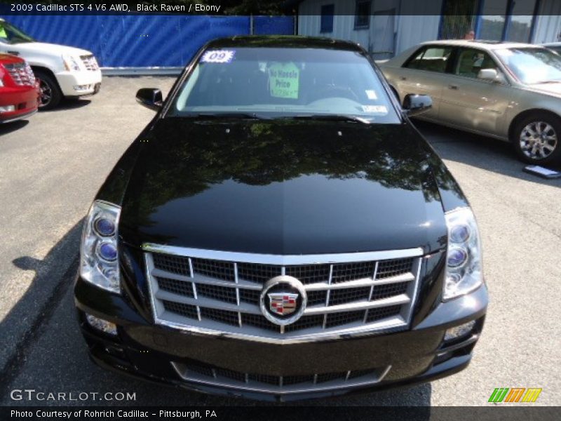 Black Raven / Ebony 2009 Cadillac STS 4 V6 AWD