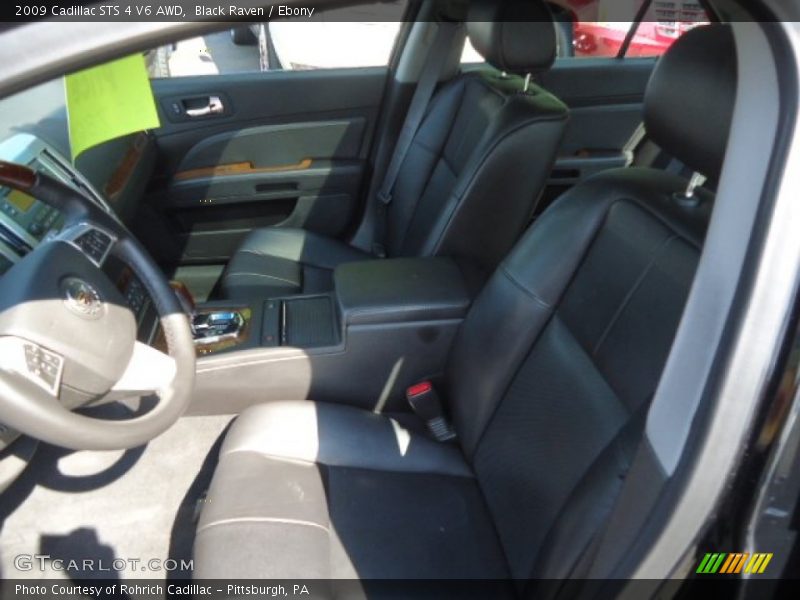 Black Raven / Ebony 2009 Cadillac STS 4 V6 AWD