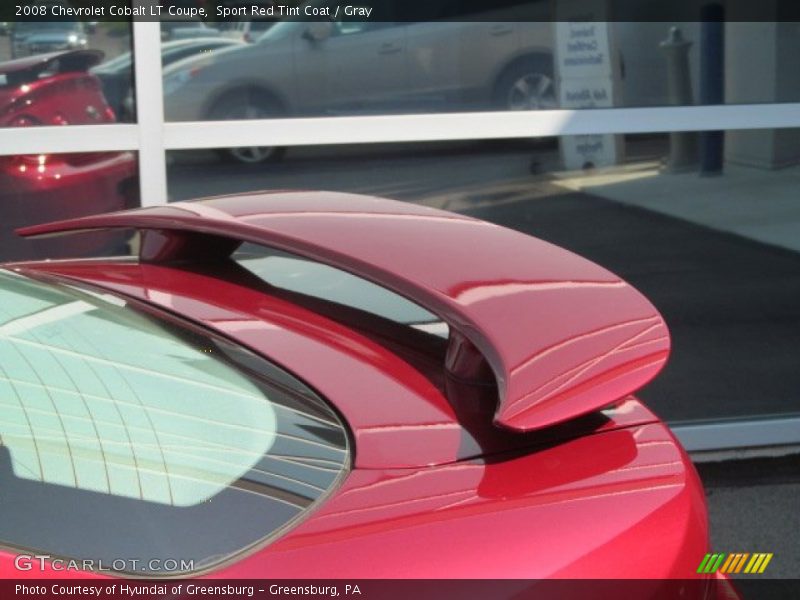Sport Red Tint Coat / Gray 2008 Chevrolet Cobalt LT Coupe