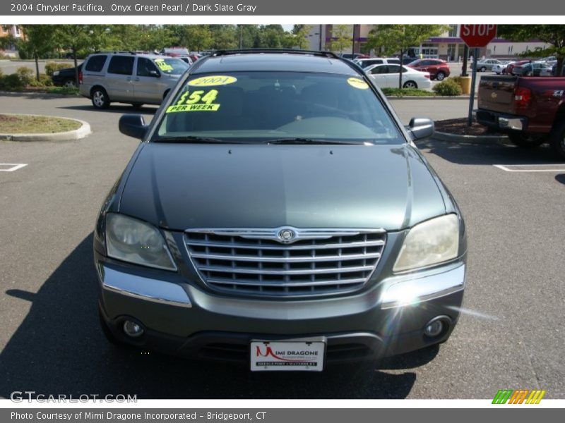 Onyx Green Pearl / Dark Slate Gray 2004 Chrysler Pacifica