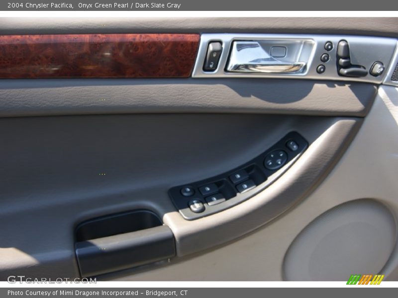 Onyx Green Pearl / Dark Slate Gray 2004 Chrysler Pacifica