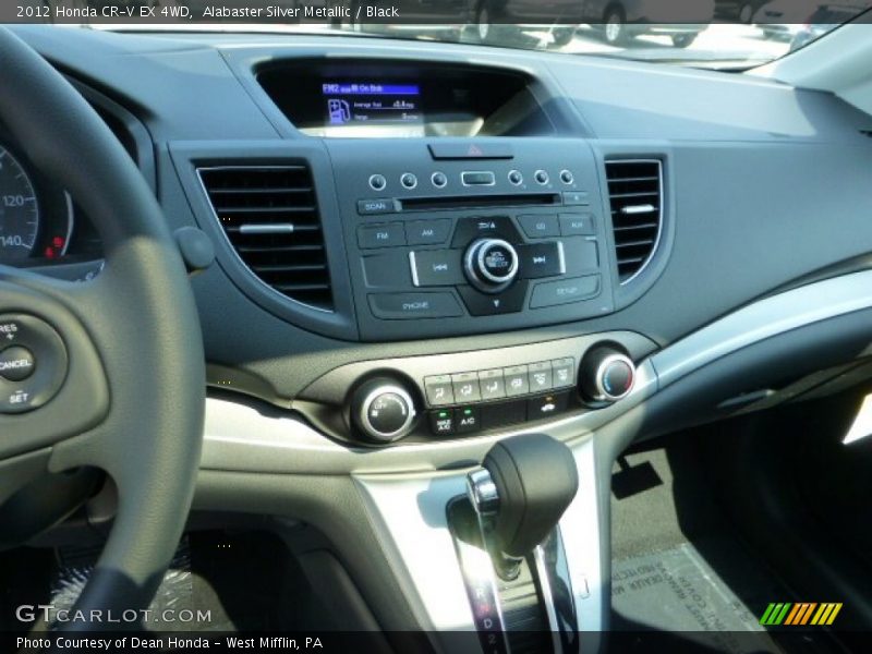 Alabaster Silver Metallic / Black 2012 Honda CR-V EX 4WD