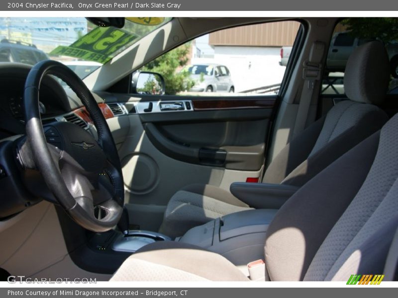 Onyx Green Pearl / Dark Slate Gray 2004 Chrysler Pacifica