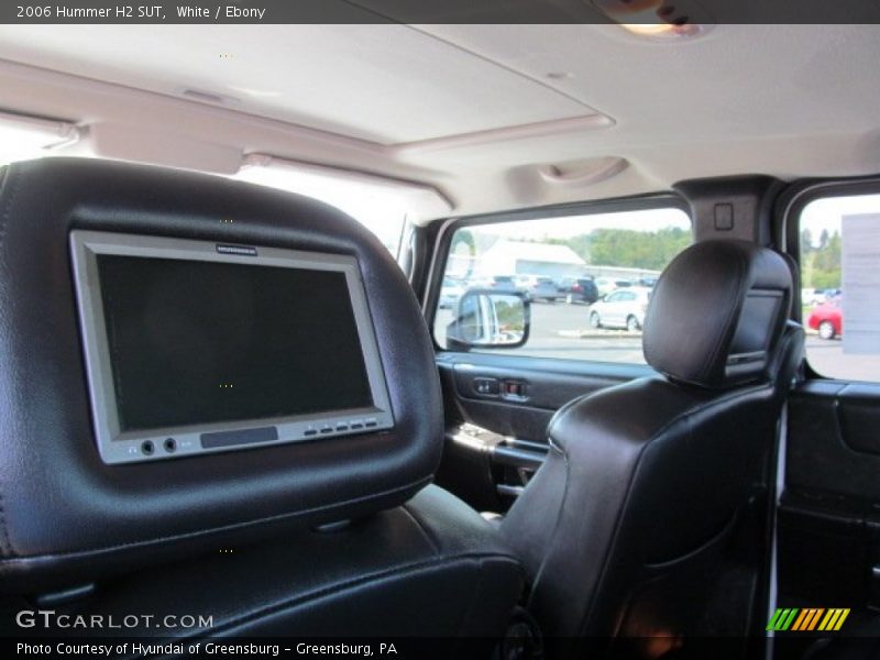 White / Ebony 2006 Hummer H2 SUT