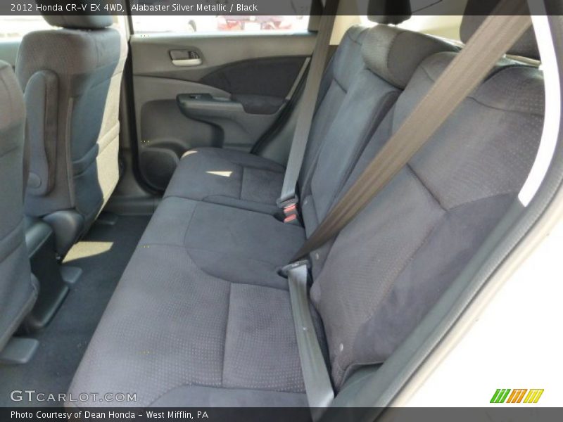 Alabaster Silver Metallic / Black 2012 Honda CR-V EX 4WD
