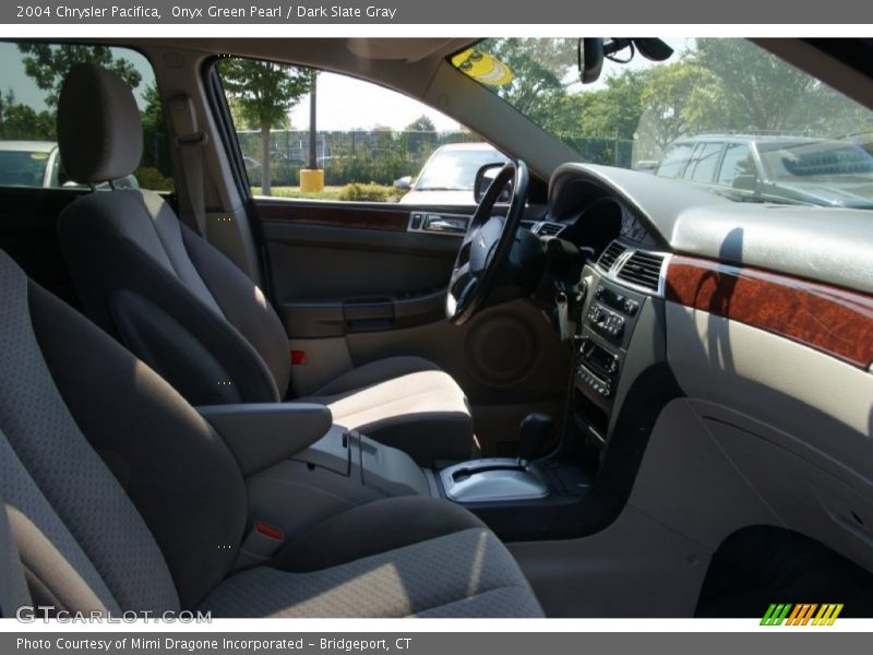Onyx Green Pearl / Dark Slate Gray 2004 Chrysler Pacifica