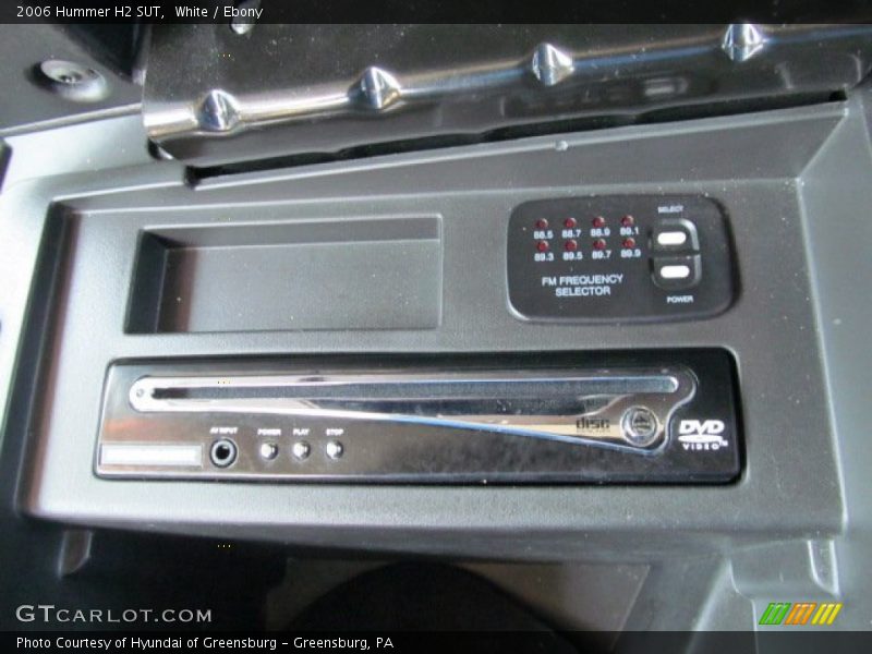 White / Ebony 2006 Hummer H2 SUT