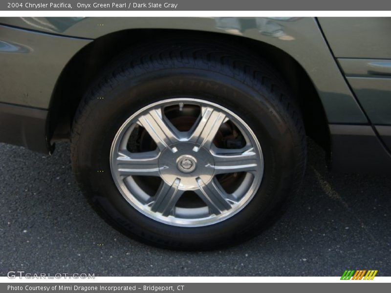 Onyx Green Pearl / Dark Slate Gray 2004 Chrysler Pacifica
