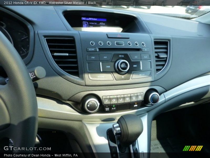 Alabaster Silver Metallic / Black 2012 Honda CR-V EX 4WD