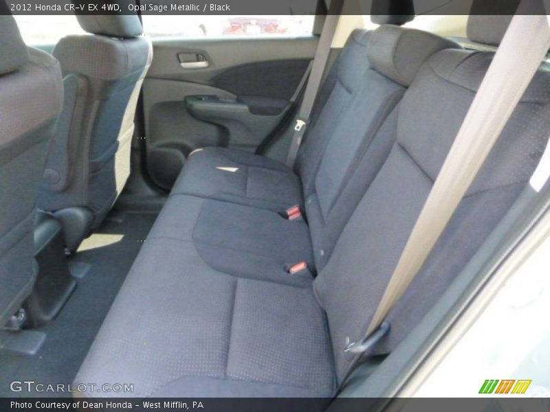 Opal Sage Metallic / Black 2012 Honda CR-V EX 4WD
