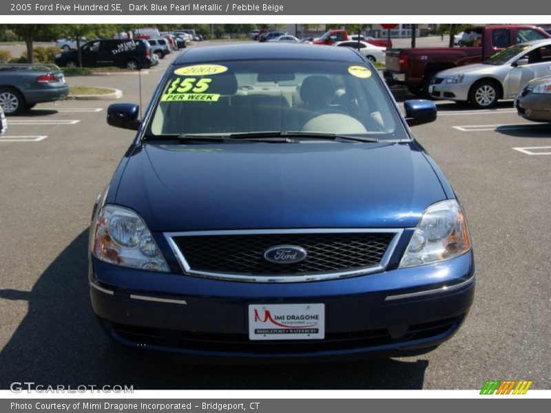Dark Blue Pearl Metallic / Pebble Beige 2005 Ford Five Hundred SE
