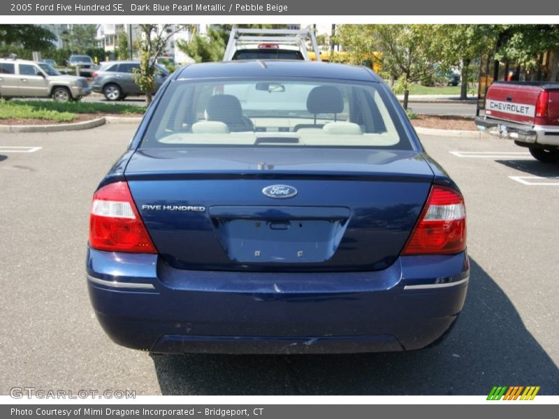 Dark Blue Pearl Metallic / Pebble Beige 2005 Ford Five Hundred SE