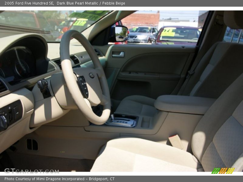 Dark Blue Pearl Metallic / Pebble Beige 2005 Ford Five Hundred SE