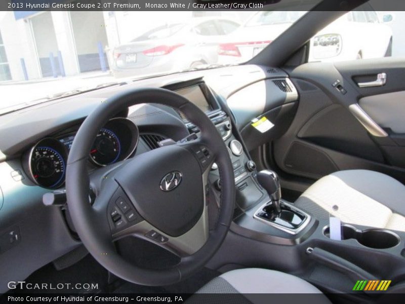 Dashboard of 2013 Genesis Coupe 2.0T Premium