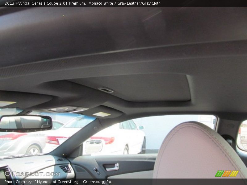 Sunroof of 2013 Genesis Coupe 2.0T Premium