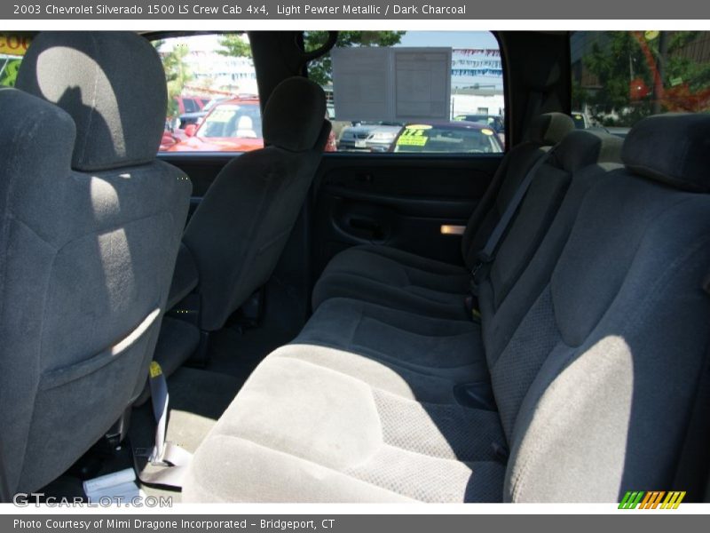 Light Pewter Metallic / Dark Charcoal 2003 Chevrolet Silverado 1500 LS Crew Cab 4x4