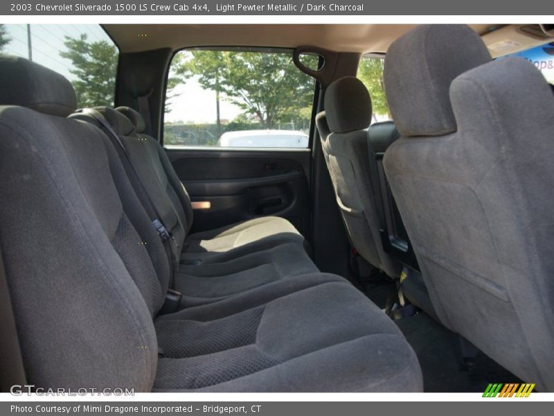 Light Pewter Metallic / Dark Charcoal 2003 Chevrolet Silverado 1500 LS Crew Cab 4x4