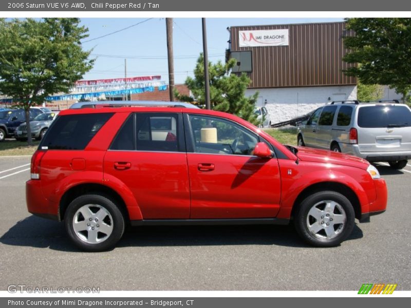 Chili Pepper Red / Tan 2006 Saturn VUE V6 AWD