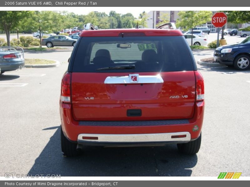 Chili Pepper Red / Tan 2006 Saturn VUE V6 AWD