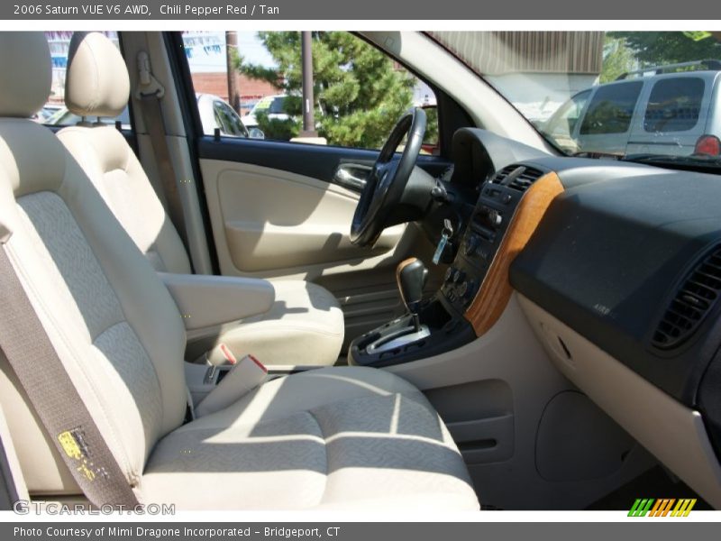 Chili Pepper Red / Tan 2006 Saturn VUE V6 AWD