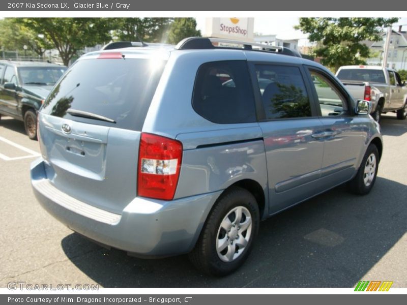 Glacier Blue / Gray 2007 Kia Sedona LX